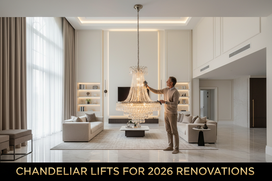 Why More Homeowners Are Adding Chandelier Lifts to Their Renovation Plans