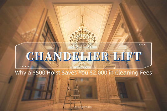 The Math of Lighting: Why a $500 Hoist Saves You $2,000 in Cleaning Fees