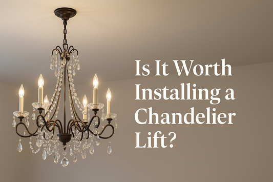 Is It Worth Installing a Chandelier Lift?