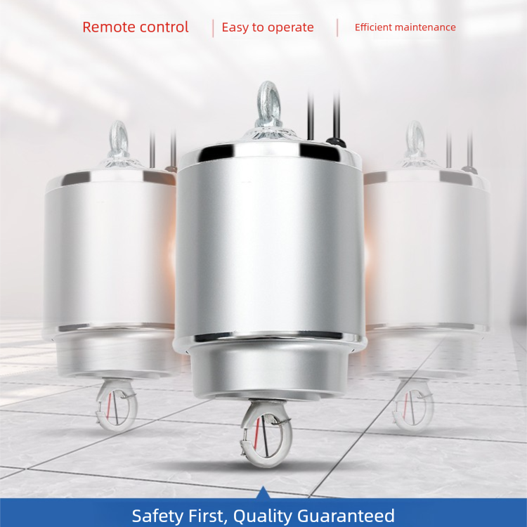 Huiye High Bay Lighting Lift System, Custom Engineering Solutions, FS-Z12E8A remote control for easy operation and maintenance.