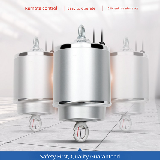 Huiye High Bay Lighting Lift System, Custom Engineering Solutions, FS-Z12E8A remote control for easy operation and maintenance.