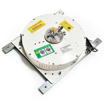 Sistema de Elevación Giratorio para Candelabros Huiye, Capacidad de 50KG (110lbs), Rango de Elevación de 6m (20ft)