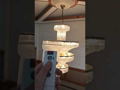 Video Demo of Huiye Chandelier hoist